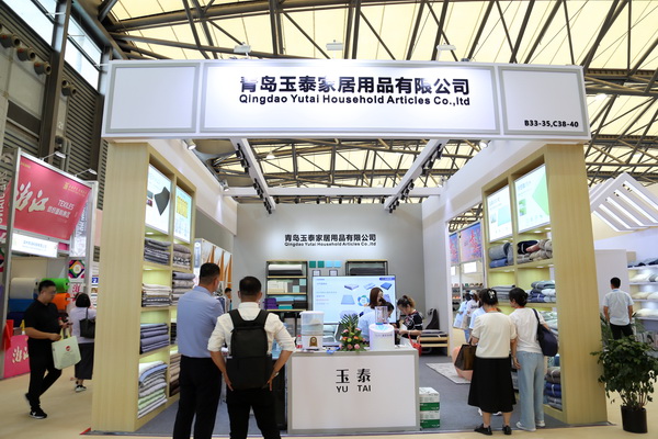 山東292家企業(yè)齊聚31屆華交會，青島家紡展團(tuán)大放異彩