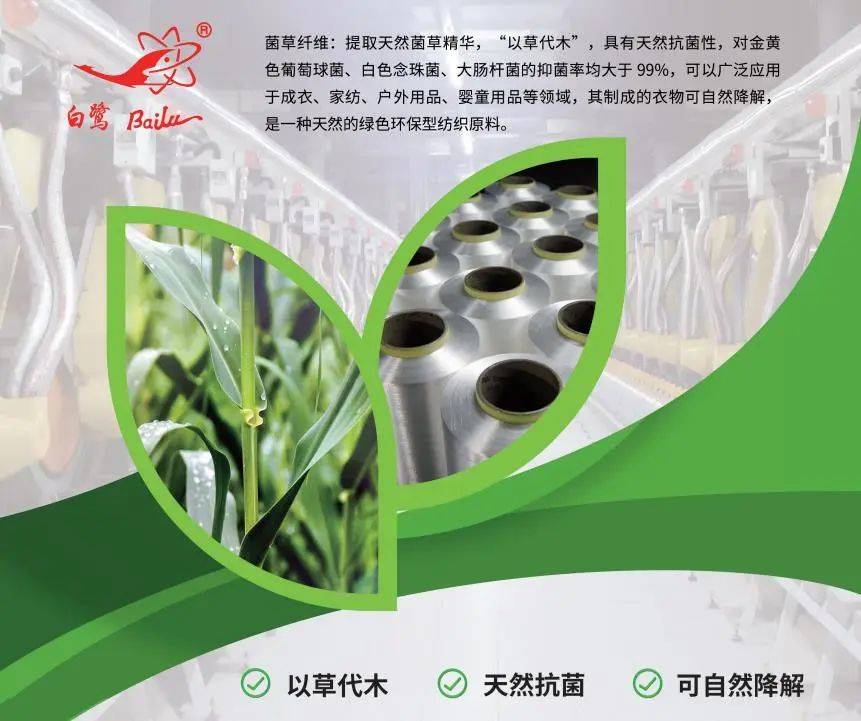 以草代木、天然抗菌、可自然降解，新鄉(xiāng)化纖開創(chuàng)新的&ldquo;傳奇&rdquo;&mdash;&mdash;菌草纖維 