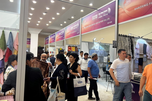46家企業(yè)組團(tuán)參展！柯橋首個中亞紡織展在烏茲別克斯坦舉行