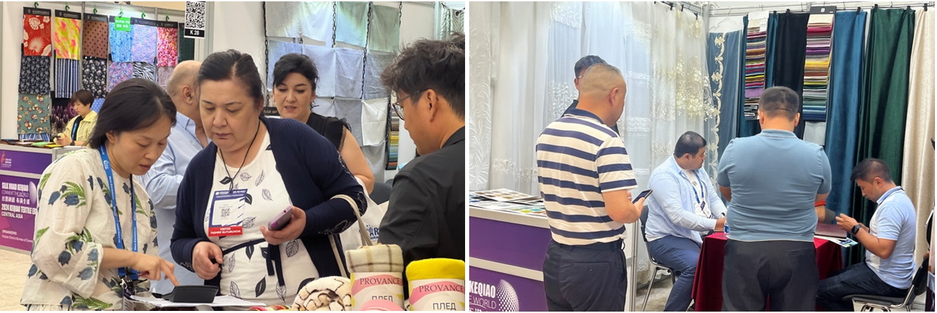 46家企業(yè)組團(tuán)參展！柯橋首個中亞紡織展在烏茲別克斯坦舉行