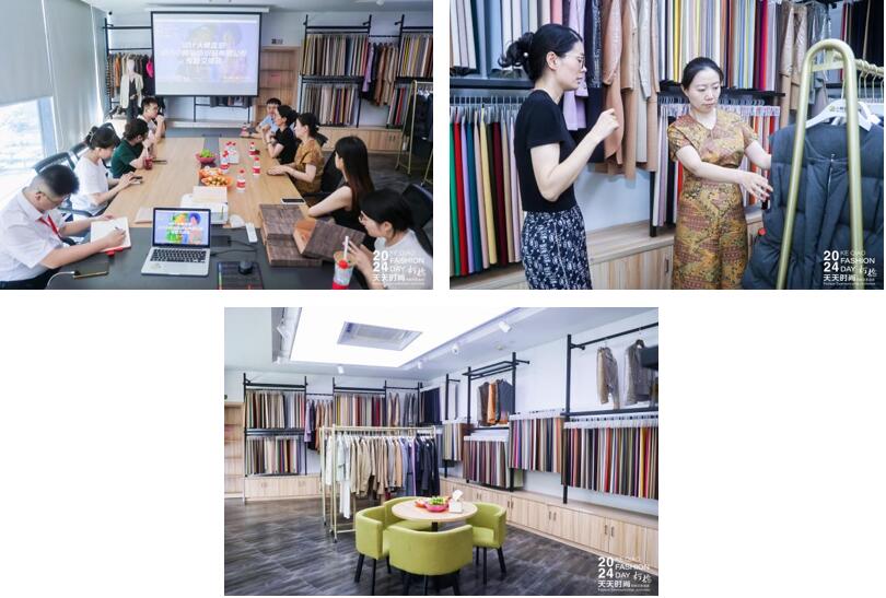 設計時尚智&ldquo;匯&rdquo;柯橋！九位設計大師走訪面料企業(yè)暢談產(chǎn)品開發(fā)
