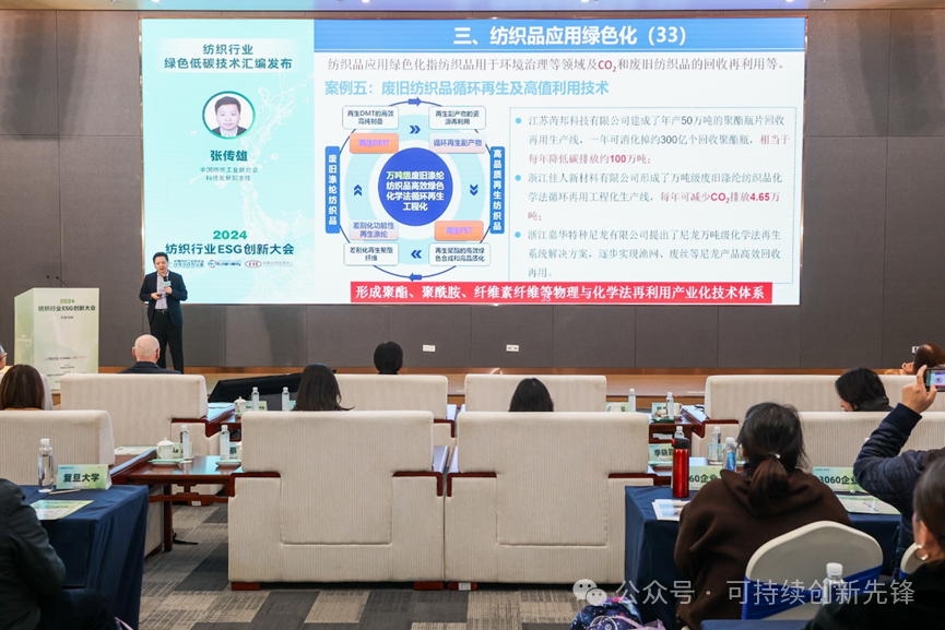 綠色未來(lái)，創(chuàng)新驅(qū)動(dòng)：2024中國(guó)紡織行業(yè)ESG創(chuàng)新大會(huì)圓滿落幕