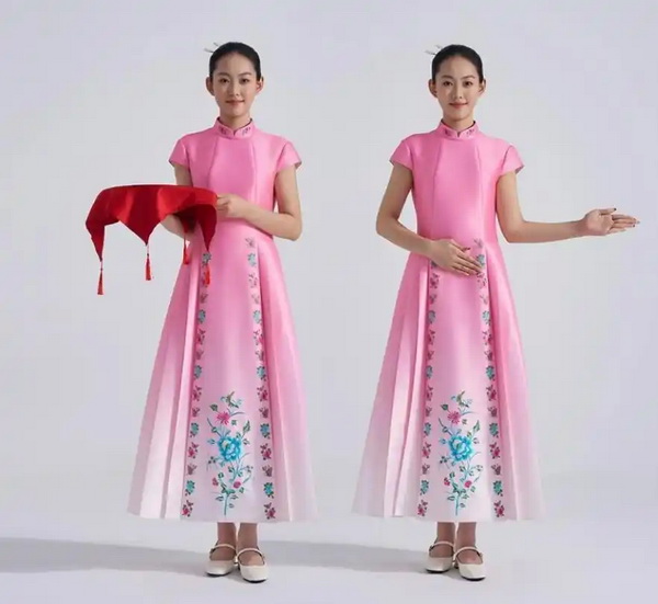 第十五屆全運(yùn)會(huì)頒獎(jiǎng)禮服發(fā)布：馬面裙、三藍(lán)繡、旗袍領(lǐng)，非遺元素彰顯灣區(qū)魅力