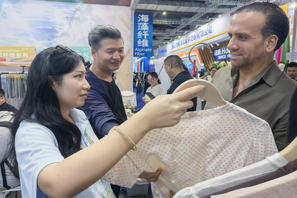 海纖&reg;生物黑科技閃耀intertextile秋冬展，海藻纖維倍受追捧！