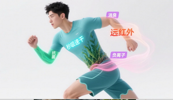  兩種纖維四大系列產(chǎn)品，海纖生物出圈intertextile秋冬展