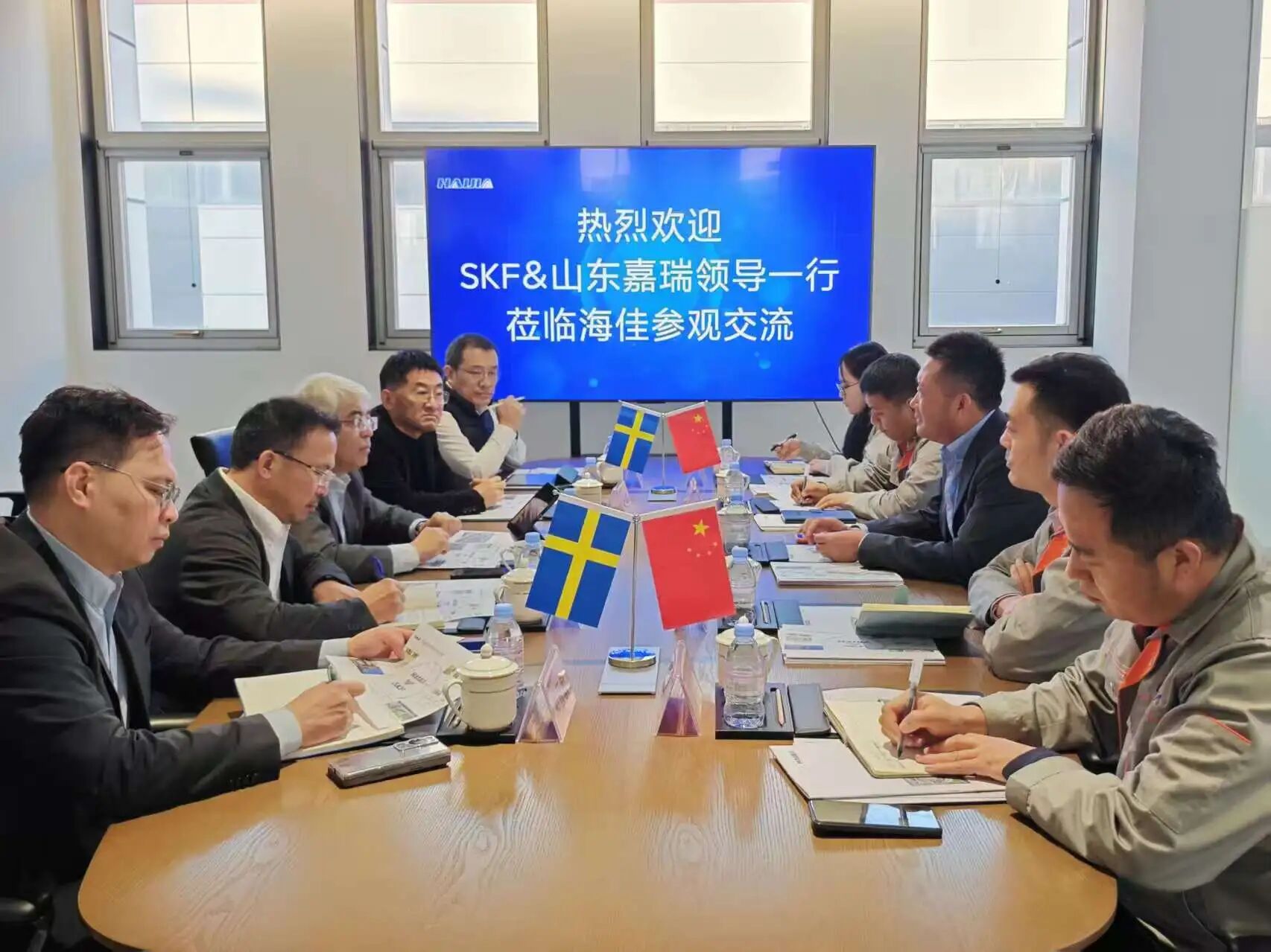 斯凱孚與海佳機械集團達成戰(zhàn)略合作，共織紡機未來