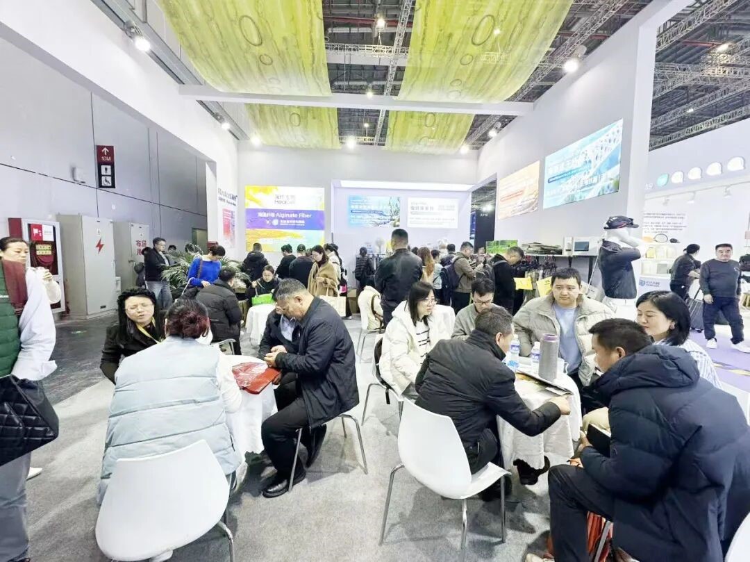 2026intertextile春夏面輔料展圓滿收官，Healcell海纖&reg;生物彰顯海洋纖維硬核實(shí)力
